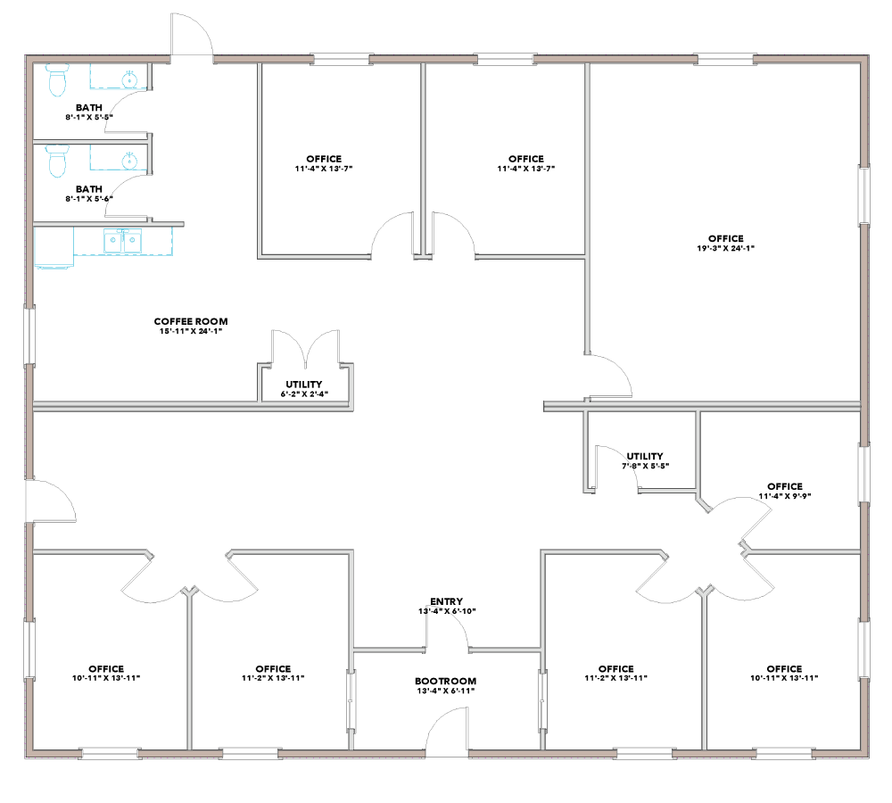 The Overland Floorplan